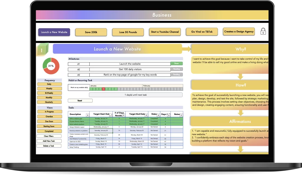 Automated Goal Planner and Tracker_Macbook