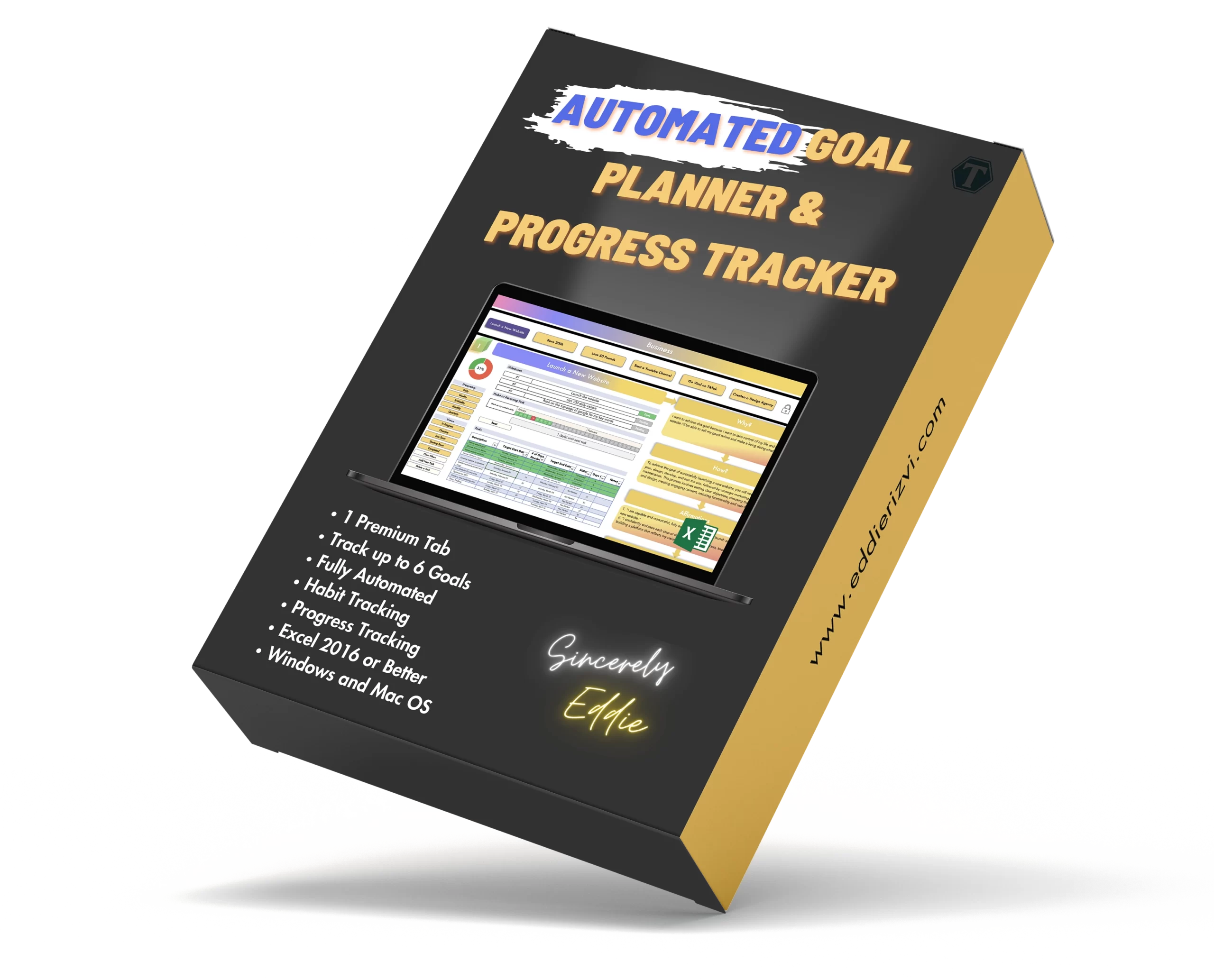 Goal Planner and Tracker_Mockup Box