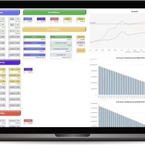 The Personalized Net Worth Calculator - MacBook