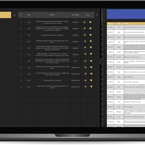 The Vocabulary Tracking System