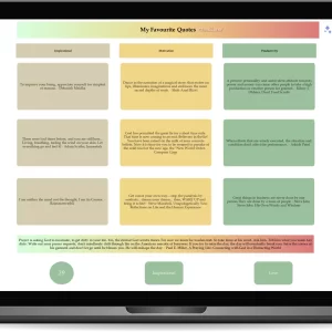 My Favourite Quotes Tracker (Free)